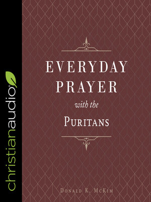 cover image of Everyday Prayer with the Puritans